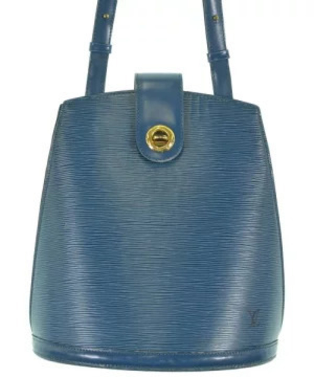Louis Vuitton Cluny bag blue Epi leather